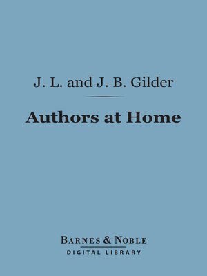 cover image of Authors at Home (Barnes & Noble Digital Library)